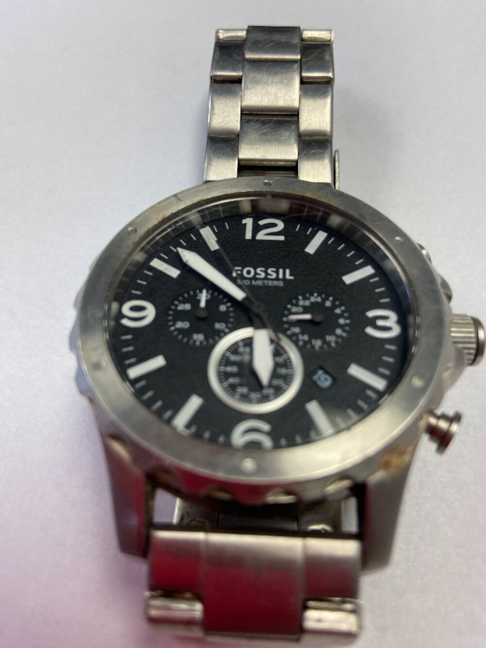 MEN'S FOSSIL WATCH - Stainless Steel Band
